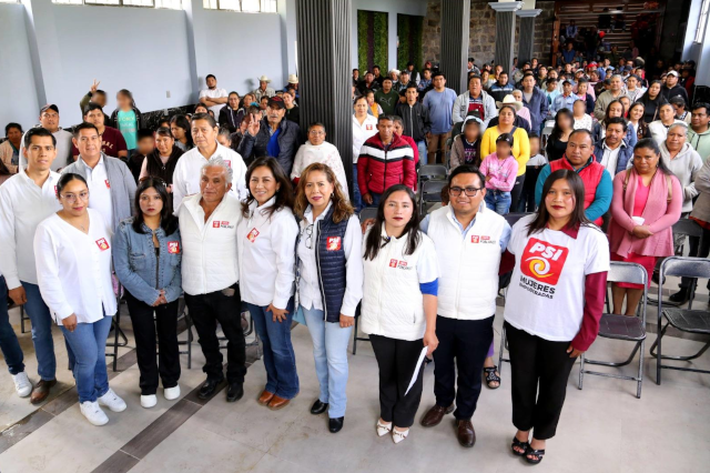 PSI fortalece su presencia en Chignautla y Yaonáhuac