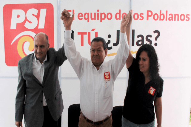 PSI PRESENTA A SU CANDIDATO A LA ALCALDÍA DE PUEBLA-1