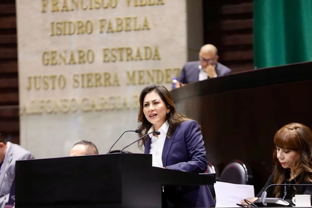Nadia Navarro Acevedo dirige un mensaje a la Cámara de Diputados sobre la pérdida de confianza de los socios comerciales de México
