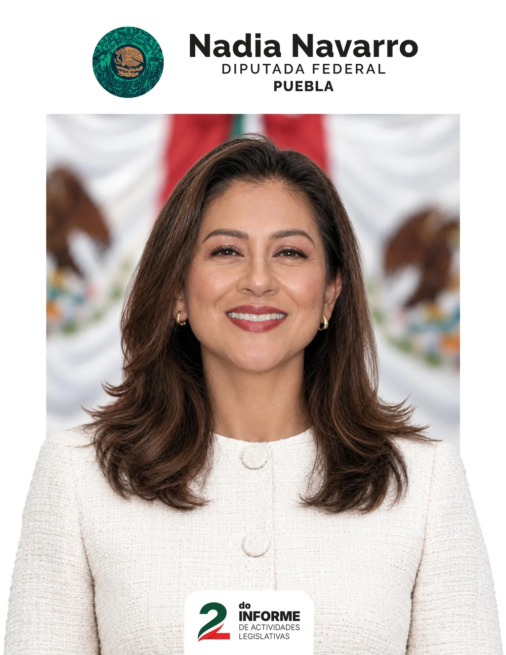 2do Informe de Actividades Legislativas Nadia Navarro - Diputada Federal por Puebla